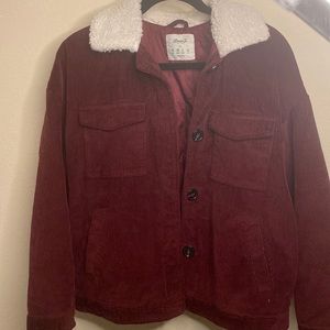 Maroon jacket